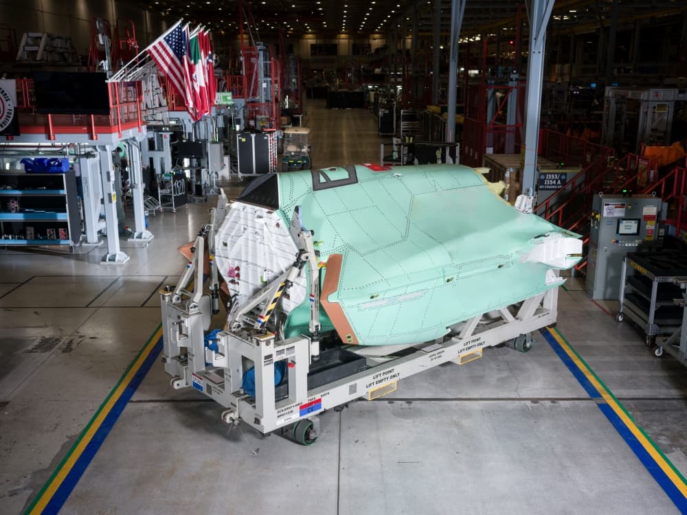 Northrop Grumman Hits Major Milestone, Delivers 1,500th F-35 Center Fuselage from Its High-Tech California Assembly Line